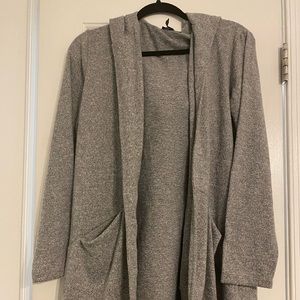 Forever21 hooded cardigan